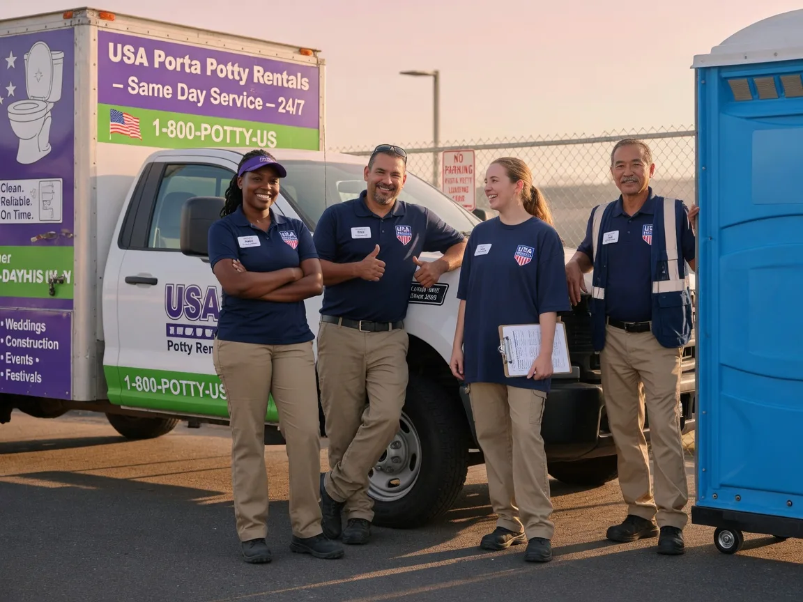 Porta Potty Rental company in Woodbury, NJ